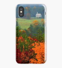 CHURCH IN FOG,AUTUMN iPhone Case