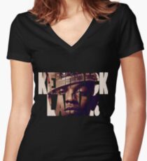 Kendrick Lamar "König" Design Shirt mit V-Ausschnitt