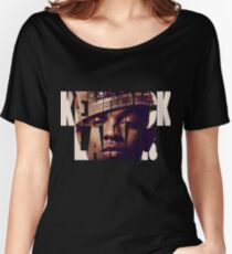 Kendrick Lamar "King" Design Women's Relaxed Fit T-Shirt