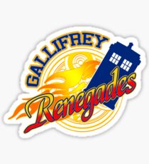 Gallifrey Renegades! Sticker