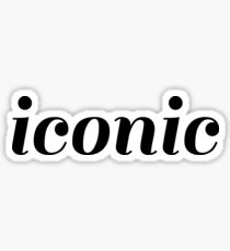 ICONIC cursive i. Sticker