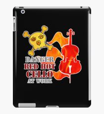 Red Hot Cello iPad Case/Skin