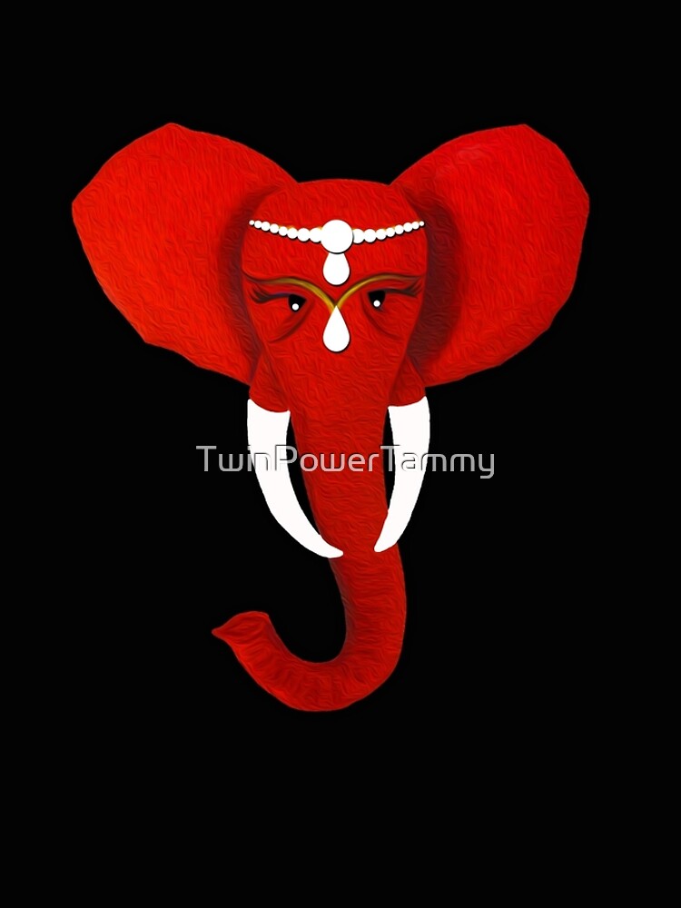 Red Elephant 3 by TwinPowerTammy