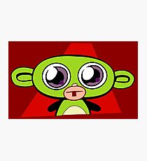 Zim Monkey Painting Photographic Print