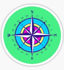 Compass Sticker