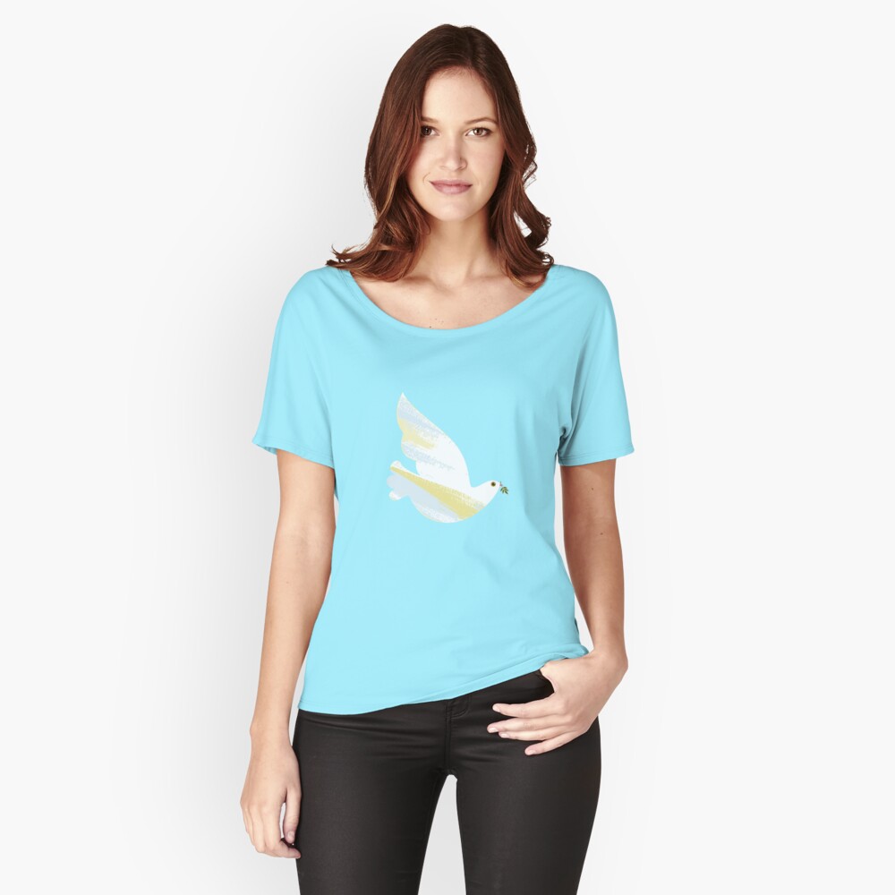 Christmas Dove Relaxed Fit T-Shirt