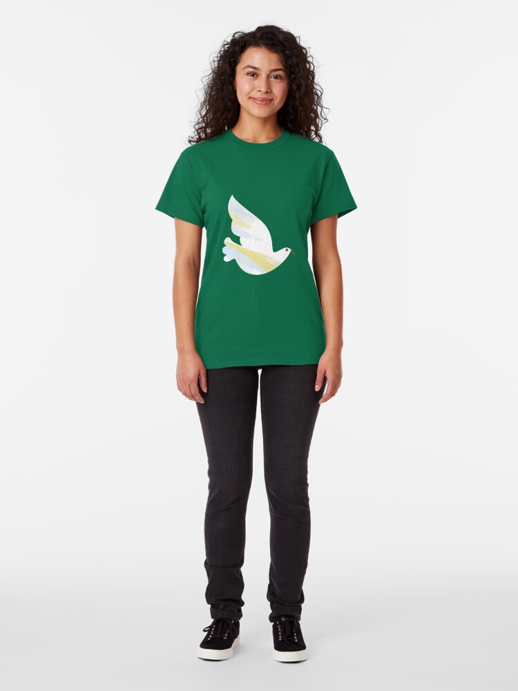 Alternate view of Christmas Dove Classic T-Shirt