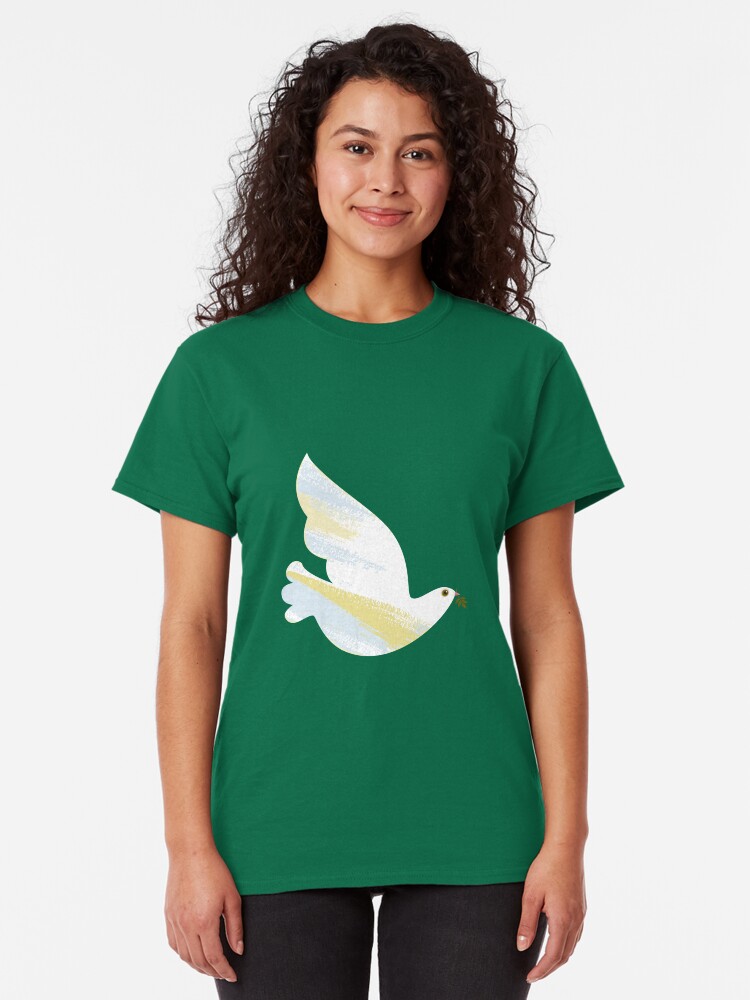 Alternate view of Christmas Dove Classic T-Shirt