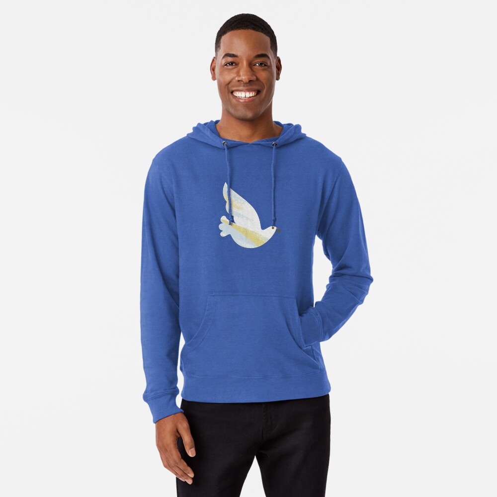 Christmas Dove Lightweight Hoodie