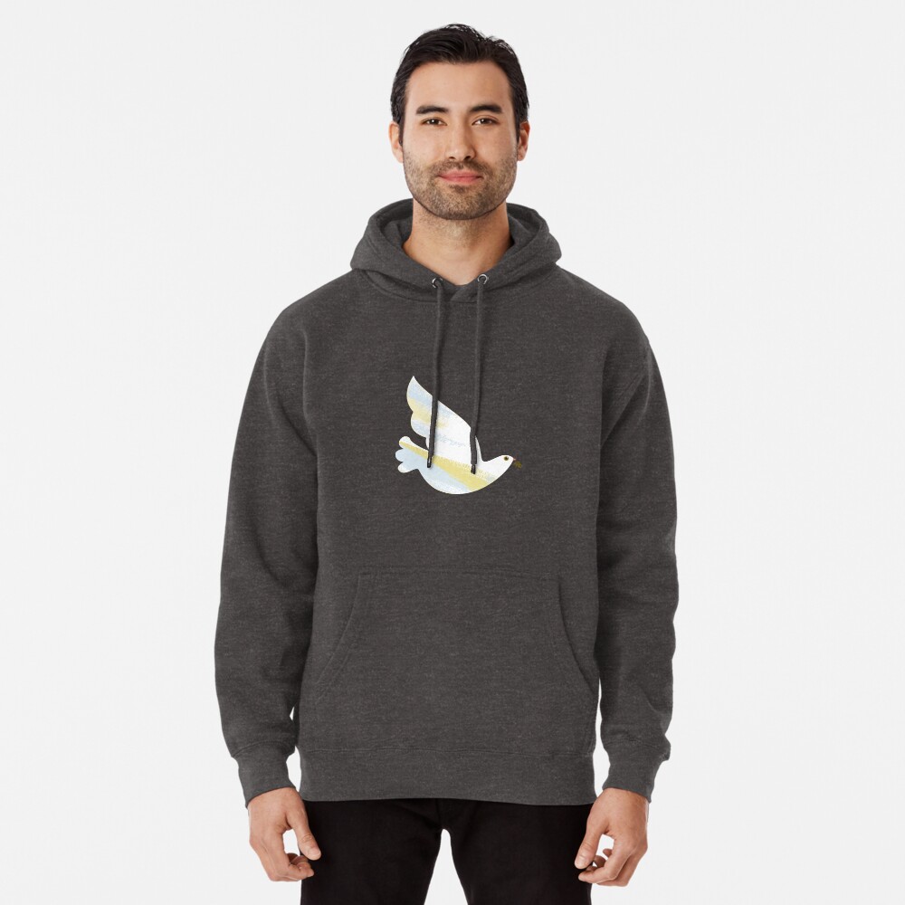 Christmas Dove Pullover Hoodie