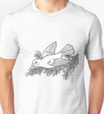 Animal bird cartoon line art Unisex T-Shirt