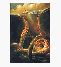Beware The Kraken Photographic Print