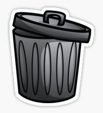 Trash Sticker