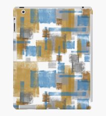 Grunge rectangle pattern iPad Case/Skin
