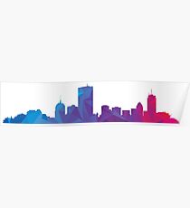 Boston Skyline Poster