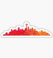 Seattle skyline Sticker
