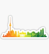 Berliner Skyline Sticker