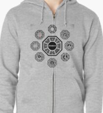 DHARMA Zipped Hoodie