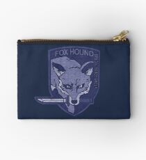 ° METAL GEAR SOLID ° Fox Hound Denim Logo Studio Pouch