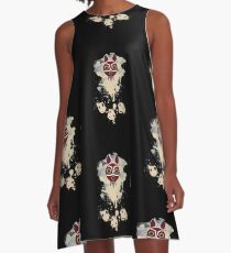 Mononoke Splash A-Line Dress