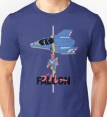 Camiseta ajustada El legendario halcón azul
