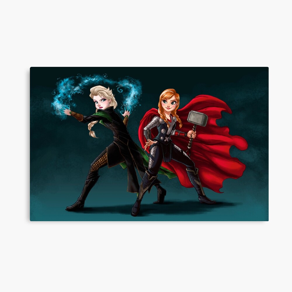 Thunder and Frost Canvas Print