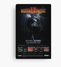 Lienzo VINTAGE Mortal Kombat II