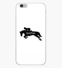 Vinilo o funda para iPhone Silueta ecuestre