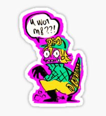 U WOT M8 Sticker
