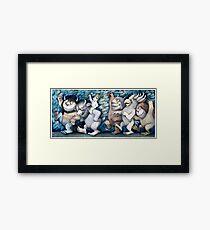 Where the wild things are Rumpus Framed Print