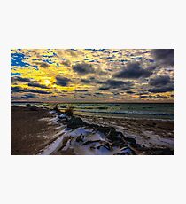 Sand, Snow, & Sunsets Photographic Print