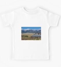 Early Autumn Wet Mountain Valley Kids Tee