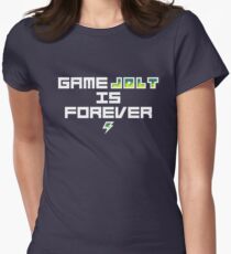 Game Jolt Is Forever Women's Fitted T-Shirt