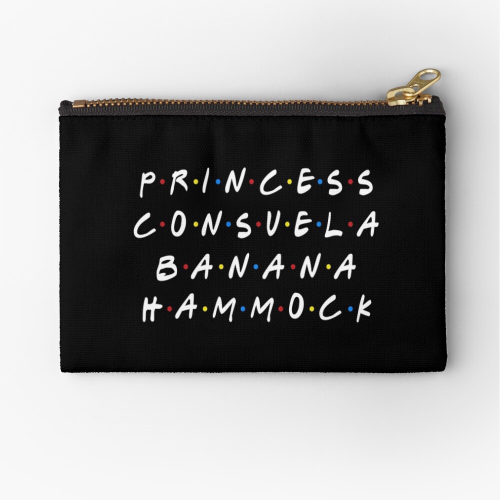 PRINCESS CONSUELA BANANA HAMMOCK Zipper Pouch