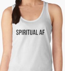 Yoga Shirt - "Spiritual AF" - Yoga Clothes Women & Men - Yoga Tops Women's Tank Top