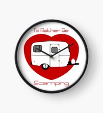 I'd Rather Be Scamping Clock