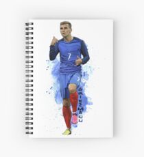 Antoine Griezmann Spiral Notebook