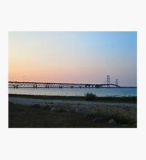 Mackinaw Bridge Photographic Print