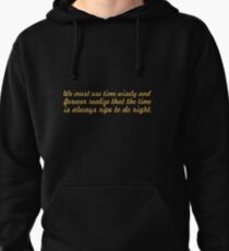 We must use time... “Nelson Mandela” Inspirational Quote Pullover Hoodie
