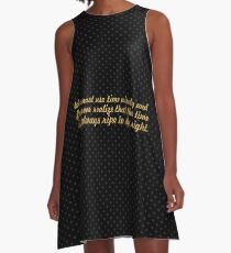 We must use time... “Nelson Mandela” Inspirational Quote A-Line Dress