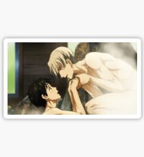 Hand Holding in the Onsen~ Sticker