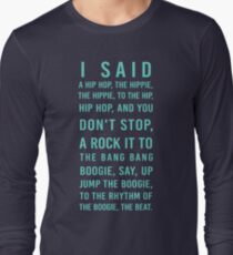 Rapper's Delight Long Sleeve T-Shirt