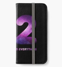 42 iPhone Wallet/Case/Skin