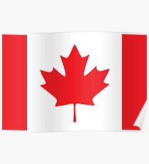 Flag Canada Poster