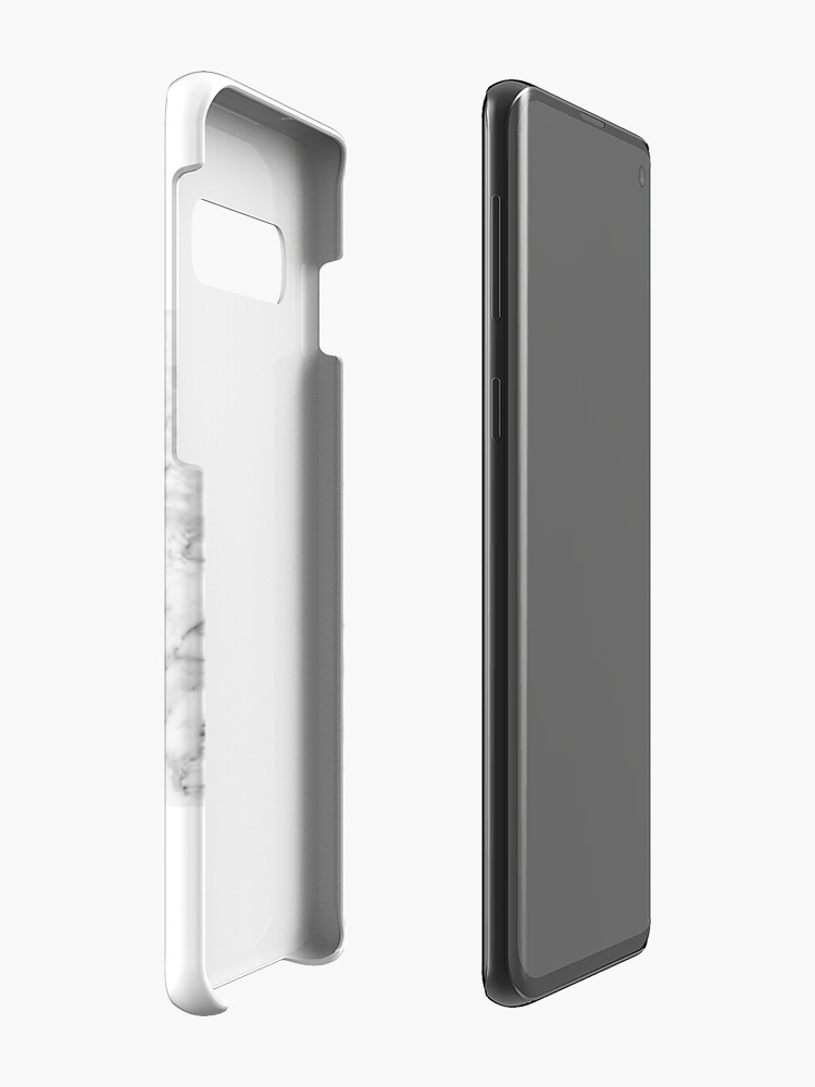 Alternate view of Cat on marble Case & Skin for Samsung Galaxy