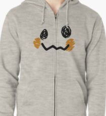 Mimikyu Gesicht - Pokemon Hoodie mit Reißverschluss
