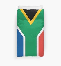Südafrika Flagge Bettbezug