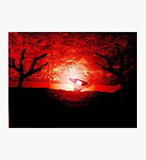 Ashtray Heart Photographic Print