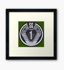Stargate SG-1 badge Framed Print