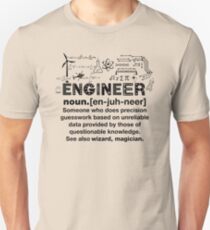 Funny Definition Of An Engineer Slim Fit T-Shirt